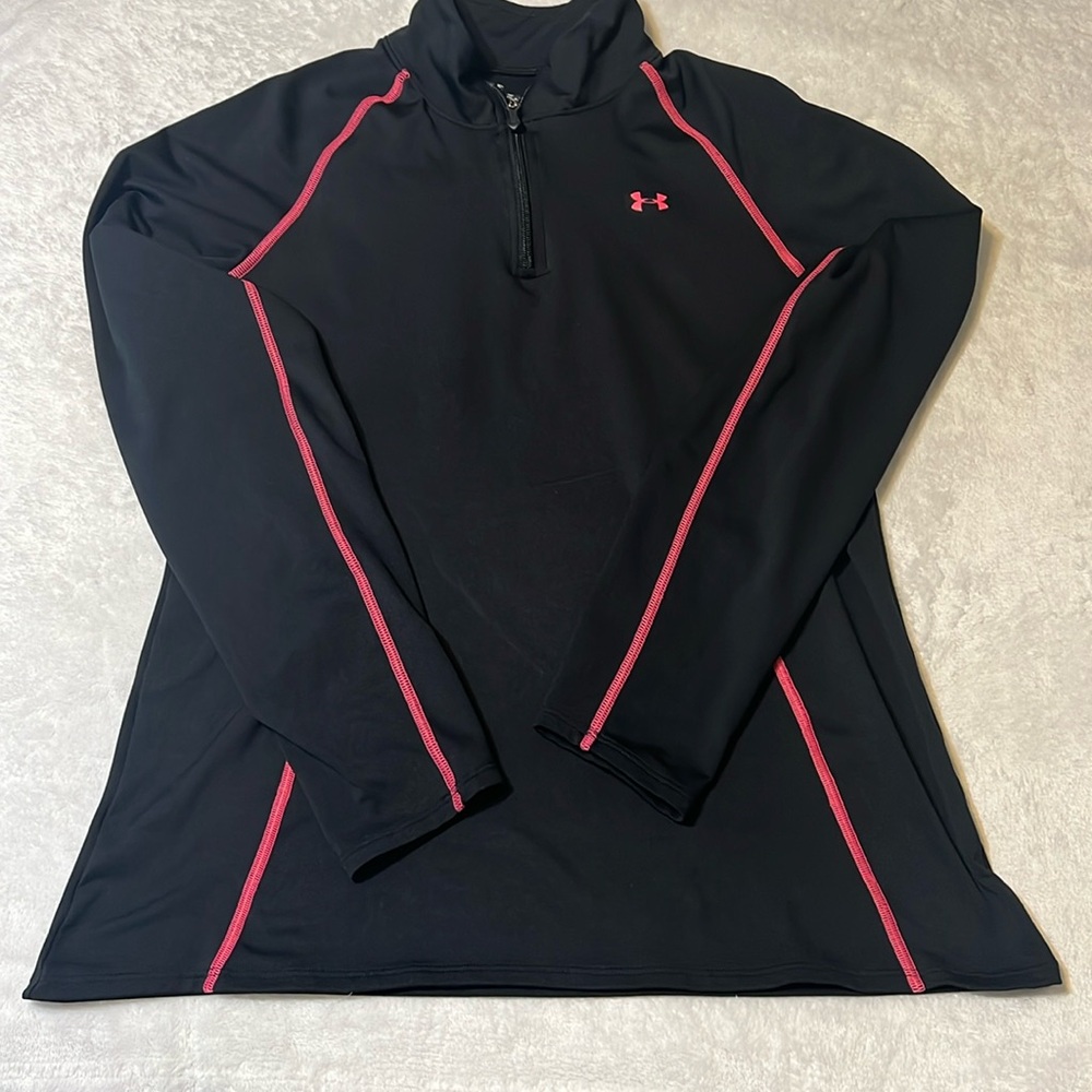 Women’s Under Armour 1/2 zip sweater.